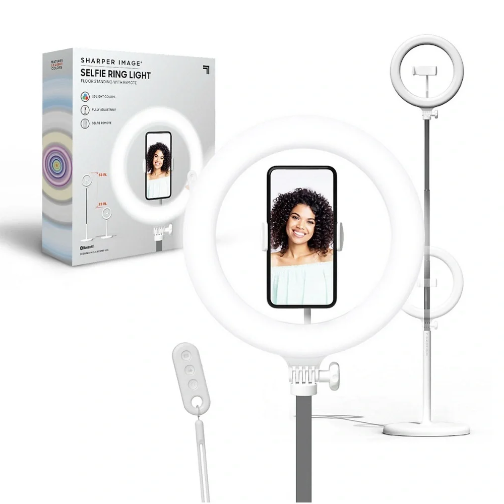 Phone camera ring light / stand. Content creator/live show light.